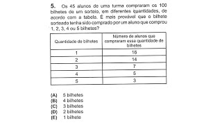 OBMEP 2024  1ª FASE  NÍVEL 3  QUESTÃO 5 [upl. by Habeh922]