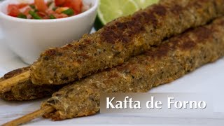 Receita para Kafta de Forno Vegan [upl. by Ydnahs]