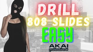 AKAI MPC SOFTWARE  MPC ACADEMY  DRILL 808 SLIDES FAST and FREE 🤐 [upl. by Jaban877]