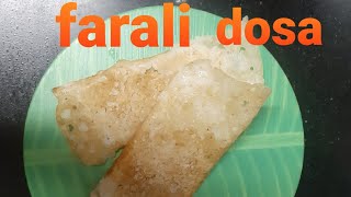 farali dosa recipefarad na dosa [upl. by Leviralc64]