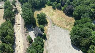 20722 Flug über den Gerodeten Steinhausener Wald in HalleWestfalen [upl. by Acirema]