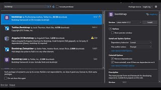 How to install Bootstrap in Visual Studio  how to use bootstrap in VS Code Project [upl. by Miguela656]