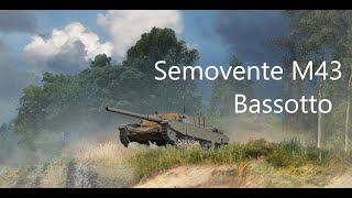 426 Semovente M43 Bassotto TD 44k combined damage 2vs3 Raseiniai 【wot console ps5】 [upl. by Jade291]