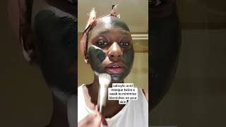 im using the ordinary salicylic acid 2masquetip use it atwice a wk skincare mask skincaretips [upl. by Egrog90]