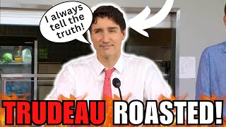 Justin Trudeau Gets ROASTED By Mainstream Media For LYING [upl. by Alarice]