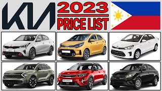 Kia Price List In The Philippines 2023 [upl. by Arihay954]