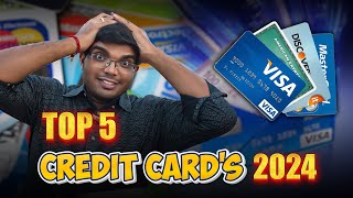 Top 5 Cashback Credit Cards to consider in 2024  Maximize Your Savings  Financial Tips  Tamil [upl. by Monro39]