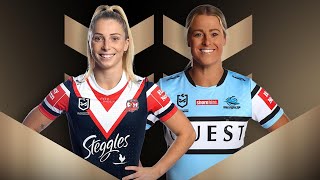 NRLW Grand Final 2024  Roosters v Sharks  Match Preview [upl. by Larrad]