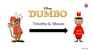 Paint 3D Tutorial Timothy Q Mouse  Dumbo 1941 [upl. by Shwalb]