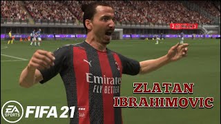 Zlatan IBRAHIMOVIĆ FIFA 21  Milan [upl. by Tnilf]