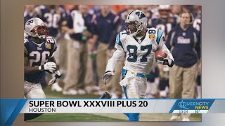 20th anniversary of Super Bowl 38 with Panthers and Patriots [upl. by Hosea950]