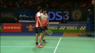 SF  MD  Cai YFu H vs HHashimotoNHirata  2012 All England [upl. by Avuha555]