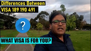 Differences between visa 189190 and 491 Australian PR Process 2023 [upl. by Mulligan770]