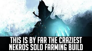 NUKE FARMER NEKROS IS THE BEST SOLO FARMING BUILD IVE PLAYED IN WARFRAME  ABILITY SPAM NUKE [upl. by Aihpledalihp]