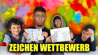 2 VS 2 Jedes TEAM malt ein Bild zusammen😂✍️  Geschwister Duell [upl. by Etteve]