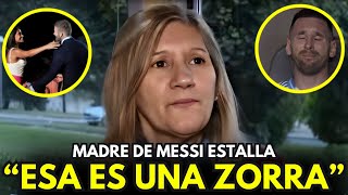 EXCLUSIVA LA MADRE DE MESSI LO CUENTA TODO [upl. by Ehtiaf]