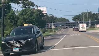 Metra 508 Inbound Coming Through To Hainesville IL [upl. by Briney]