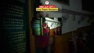 RRB ALP CBT 1 Paper Anylysis  RRB ALP 2024  Live Paper Anylysis  ALP Paper Anylysis By MD Classes [upl. by Turnbull715]