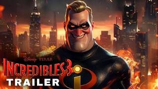 INCREDIBLES 3  Official Teaser Trailer 2026  Disney [upl. by Annoya]