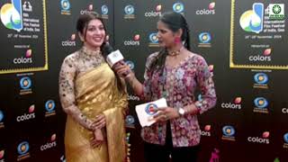 55TH IFFI AIMEE BARUAH PRANITHA SUBHASH amp SOBHA VISWANATH ON RED CARPET [upl. by Nesral]