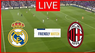 REAL MADRID VS MILAN AC EN VIVO UEFA CHAMPIONS LEAGUE 2024 DEPORTES GAMERS [upl. by Idalla]