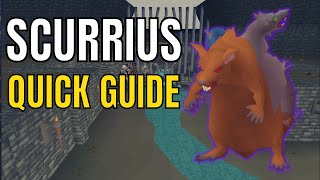 Scurrius Guide  Runescapes New Rat Boss OSRS [upl. by Nabetse]