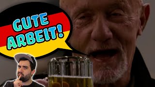 German Reacts to Mike Ehrmantraut Speaking German in Better Call Saul  Daveinitely [upl. by Mireielle]