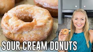 Sour Cream Donut Recipe [upl. by Whitson156]