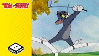 Tom amp Jerry Play Golf  Tom and Jerry  BoomerangUK [upl. by Hitoshi873]