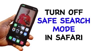 How to Turn Off Safe Search Mode on Safari [upl. by Meelak]