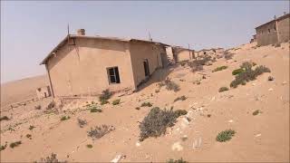 A settlement buried in sand at Kolmanskop Namibia [upl. by Eelyab986]