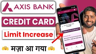 Axis credit card limit increase  axis bank credit card limit kaise badhaye  Limit increase axis [upl. by Sanfourd531]