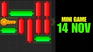 14 November Hamster Kombat Daily Mini Game Puzzle  Alto hamstercombat minigame minipuzzle [upl. by Jasisa551]