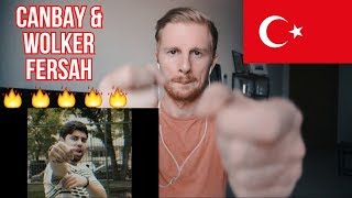 Canbay amp Wolker  Fersah Official Video  TURKISH RAP REACTION [upl. by Beverlie]