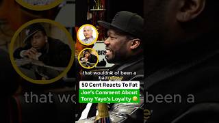 50 Cent Reacts To Fat Joe’s Comment About Tony Yayo’s Loyalty 🤣 [upl. by Tireb]