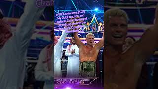 WWE Crown Jewel 2024 Quick Instant Reaction and Spoilers wwe [upl. by Frannie]