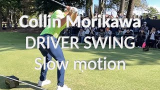 Collin Morikawa  Driver Swing Slow Motion  ZOZO2023 コリン・モリカワ [upl. by Ecinue]