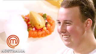 The Incredible Salmon Tartare That Stunned The Judges  MasterChef Australia  MasterChef World [upl. by Arot]