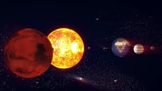 3d Animation of Star size Comparison [upl. by Akemrehs]