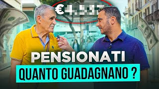 Quanto GUADAGNANO I PENSIONATI in italia  Lecco [upl. by Hairom]