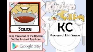 Provencal Fish Sauce  Kitchen Cat [upl. by Brookes]