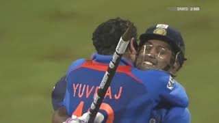 Dhoni finishes off in style 🔥  World Cup 2011 Ind vs sl icc worldcup dhoni final [upl. by Bj]