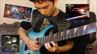 Rings Of Saturn  Godless Times Full Guitar Cover [upl. by Pollard]