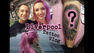 I got a NEW TATTOO by Anrijs Straume  Liverpool Vlog [upl. by Ominorej]