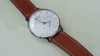 Withings Activité activity tracker watch moving watch hands demo [upl. by Sarazen879]