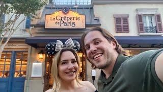 La Crêperie de Paris at Epcot  Full Dining Experience amp Review  France Pavilion  WDW 2022 [upl. by Kimberley]