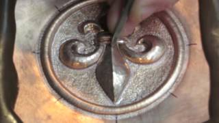 Tutorial Tuesday Chasing and Repousse series 10 Sculpting and planishing relief part 2 [upl. by Losse]