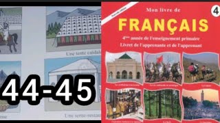 mon livre de français 4Ap page 44 et 45 activités orales décrire des festivités [upl. by Ashley295]