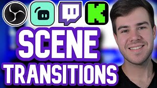 How To Add Custom Transitions OBS Studio Streamlabs [upl. by Yelhak881]