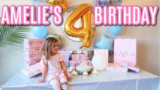 AMELIES 4TH BIRTHDAY SURPRISE SPECIAL [upl. by Toh]